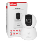 Cámara de seguridad Dahua IP HERO-B1 Smart Wifi Domo de Rotación 360° Alámbrico Inalámbrico con Detección Humanos Mascotas y Modo Privacidad