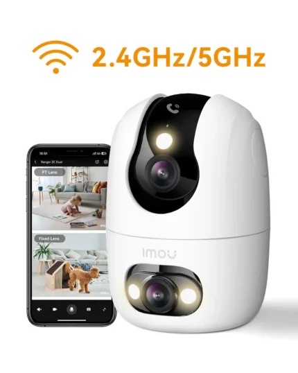 Camara Seguridad Wifi Ranger 2 Dual 6mp Dual Band 2.4/5ghz Blanco