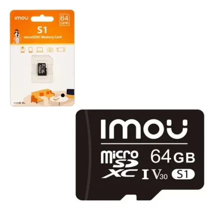 Tarjeta Memoria Micro Sd Imou Video Vigilancia 64gb Clase 10