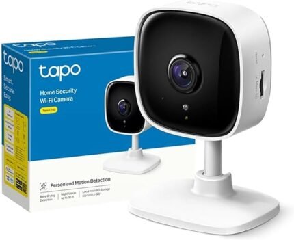 Camara Seguridad Tp Link Tapo C100 Wifi 1080p para Interior del Hogar Color Blanco