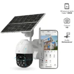 Cámara exterior wifi  Con Panel Solar
