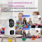 Cámara wifi  Interior Doble lente - Imagen 4
