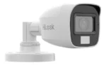 Camara  Bala Hilook 2mp 2.8mm Led Audio Coax Plastico Color Blanco - Imagen 2
