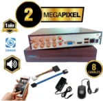 Dvr 8 Canales Pentahibrido Dahua 2 Megapixel Full Hd 1080p