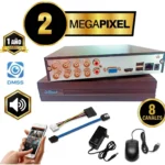 Dvr 8 Canales Pentahibrido Dahua 2 Megapixel Full Hd 1080p
