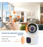 Cámara wifi  Interior Doble lente