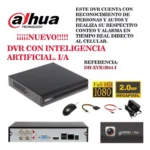 Dvr De 4 Canales Pentahibrido Dahua 2 Megapíxel Hd 1080p - Imagen 4