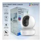 Cámara De Seguridad Wifi Interior Ezviz Ty1 3mp 360° Blanco