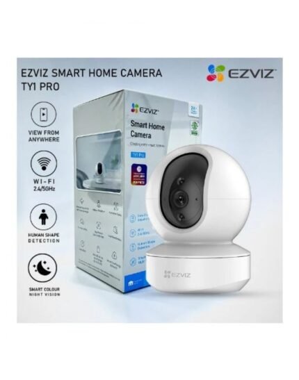 Cámara De Seguridad Wifi Interior Ezviz Ty1 3mp 360° Blanco